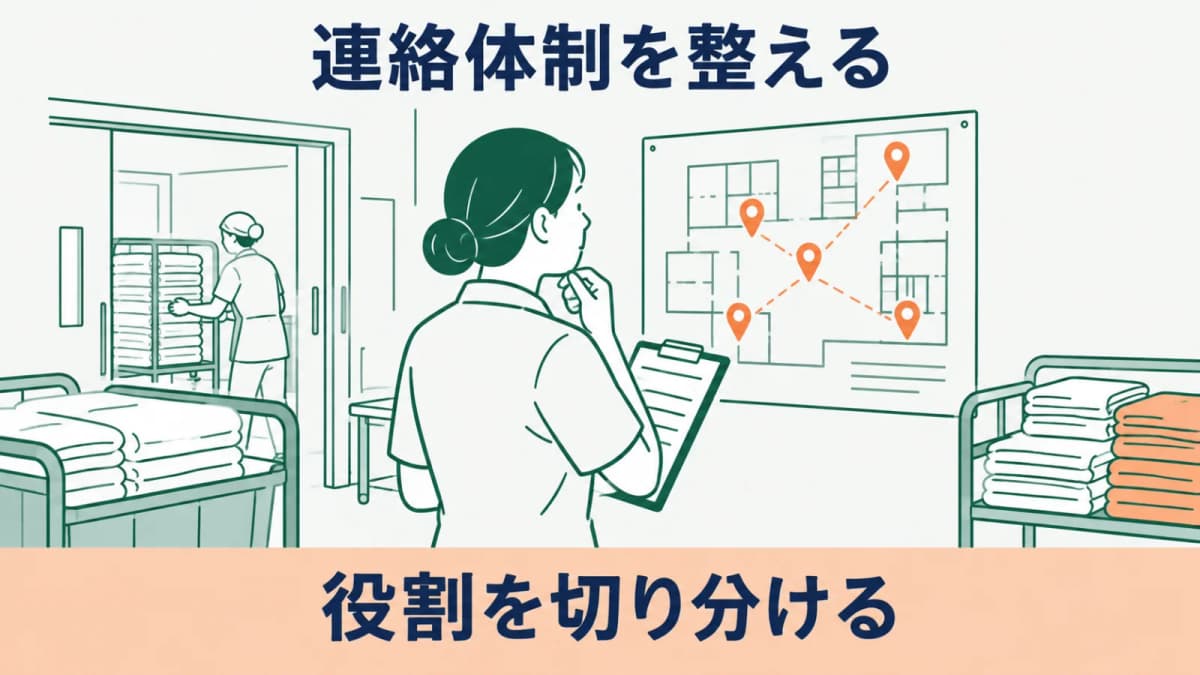 病院寝具類洗濯の受託責任者が整える連絡体制【2026年版】